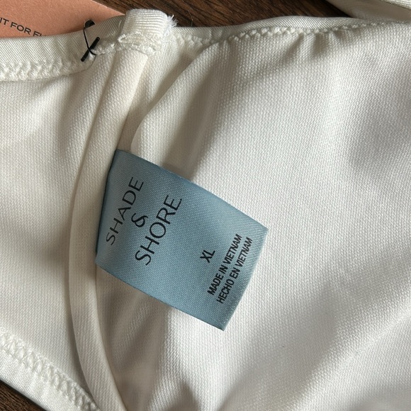 NWT Shade & Shore White Bikini Top XL | Bridal | Bachelorette Party | White - Picture 9 of 10
